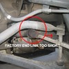 SSM Heavy Duty Sway Bar End Links Extended +1" 2003-2009
