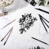 Geyoga 36 Pcs Professional Charcoal Pencils Extra soft, Soft, Medium,