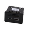 GM Genuine Parts 84466390 Black Multimedia Receptacle