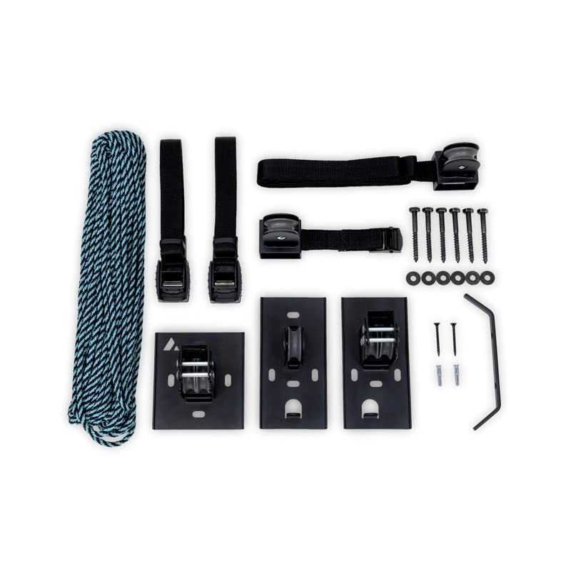 Teal Triangle Ceiling Storage Hoist for Cargo Box - Heavy