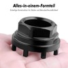 Riceel Bicycle Bottom Bracket Tool, 8 Teeth Locking Ring Compatible,