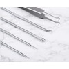 ds. distinctive style Blackhead Remover Tools Set of 5 Black