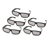 5 Pcs Solar Eclipse Glasses Safe Shades for Direct Sun