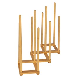 Bamboo 5 Pair Accordian Boot Rack, Natural