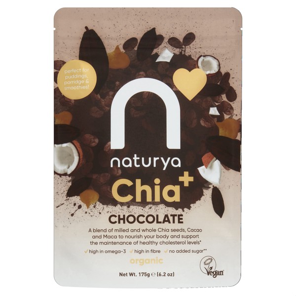 Naturya Organic Chia+ Chocolate 175 g