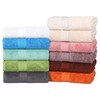 Superior Long Staple 100% Combed Cotton 700GSM 8-Piece Solid Towel