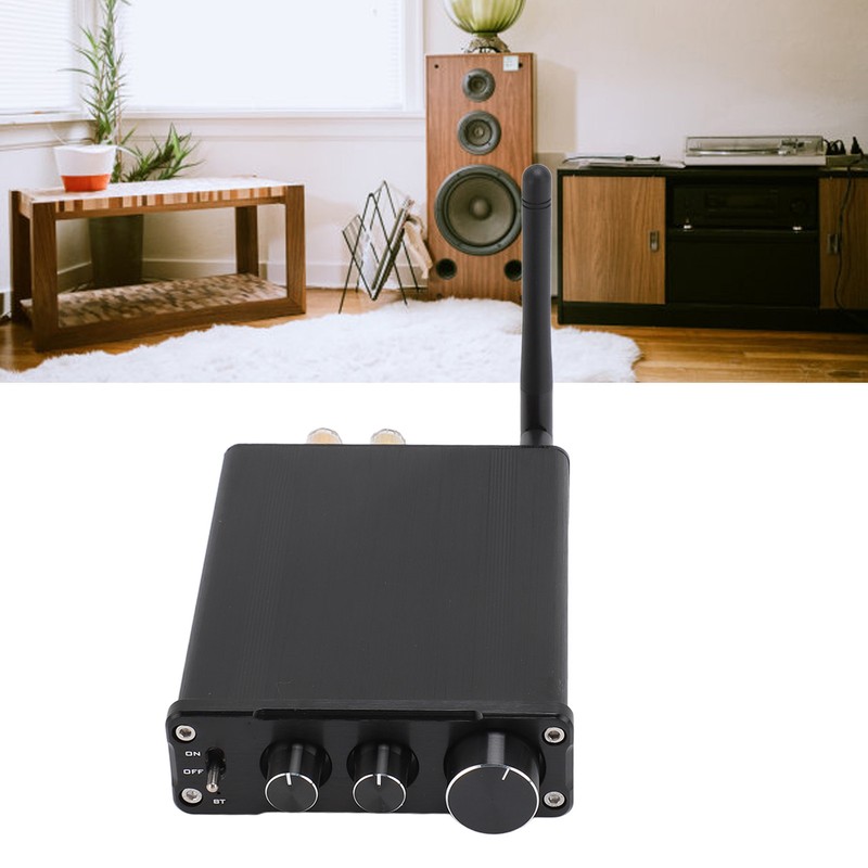 Bluetooth Power Amplifier HiFi Stereo Dual Channel HD Lossless Sound