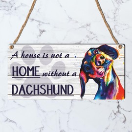 Dog Breed Plaque | Beagle, Boxer, Collie, Dachshund, Dalmatian, Greyhound, Rottweiler, Shih Tzu, Frenchie | Dog Lover | Pet Enthusiast Gift | Perfect New Home Addition (Dog) (Dachshund)