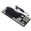 87 Key Mechanical Keyboard RGB Backlight Blue Switch Quick Response