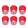 6Pcs Lampshade Modern Simple Cloth Art Inner Film Pendant Wall