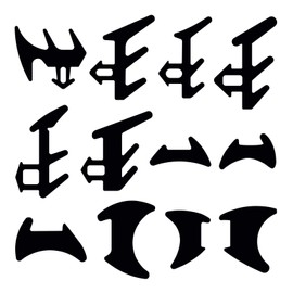 UPVC Window and Door Gasket ExtrudaSeal Wedge & E Sample Pack Replacement Draught Excluder Seal