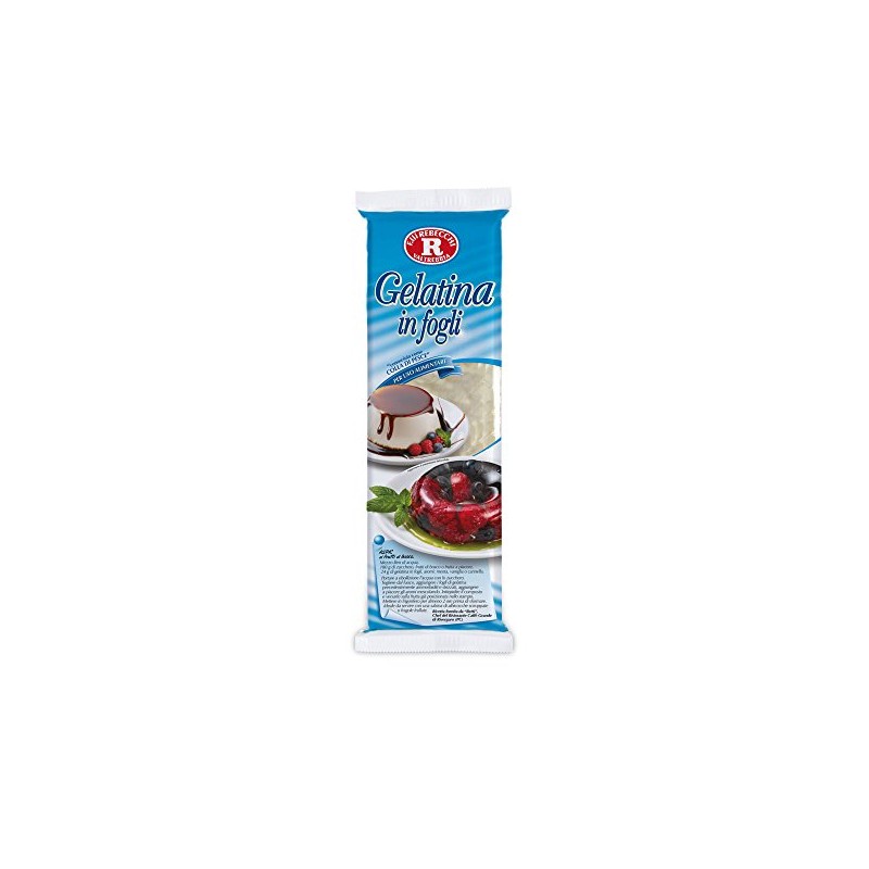Rebecchi Gelatina Fogli Buste - Pacco da 20 X 20
