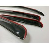 in-Channel Style Smoke Window Sun Rain Visors Vent Guard Shade