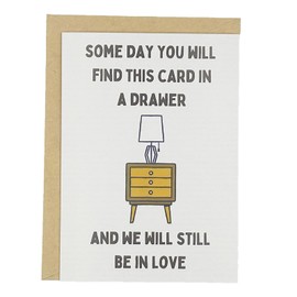 Funny Birthday Card & Gifts for Husband Boyfriend Him, Happy Anniversary Card & Gifts, Valentine Day