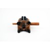 Guiro music percussion instruments wooden sound block animal croaking Pig