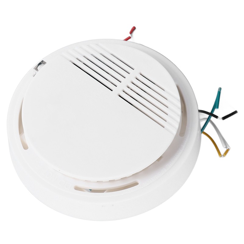 Natural Gas Detector Responsive Plastic Reliable Combustible Gas Leak Alarm