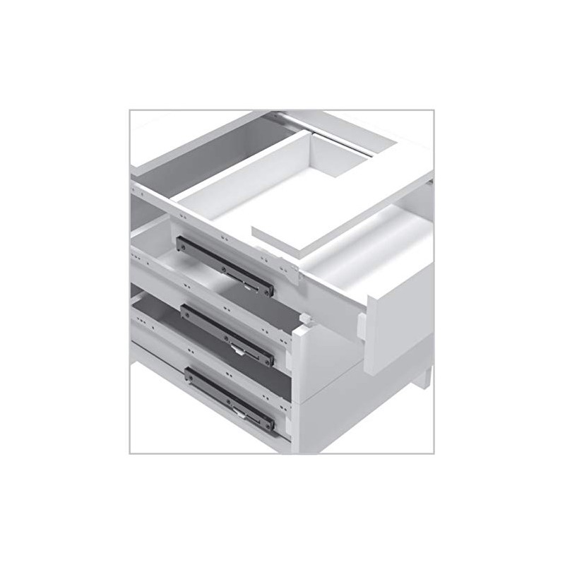 Soft Close Mechanism for All Roller Slides and Metal Box