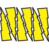 StickerTalk Lightning Bolt Vinyl Stickers, 1 inch by 3 inches