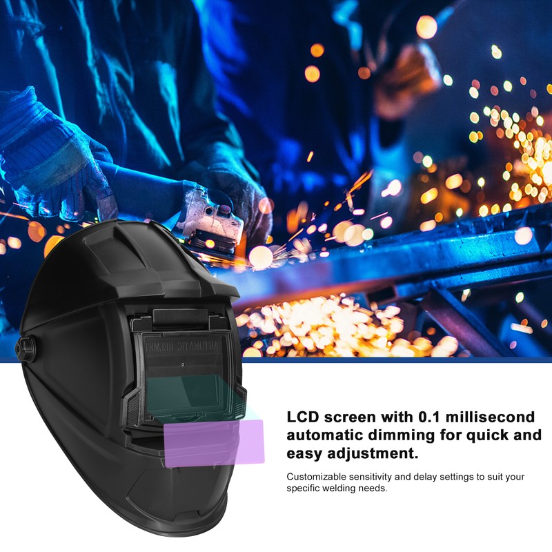 Automatic Dimming Welding Mask HeadMounted Welding Helmets Welding Argon Arc
