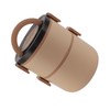 Stainless Steel Lunch Container Round Shape Lightweight Insulation Compact Lunch
