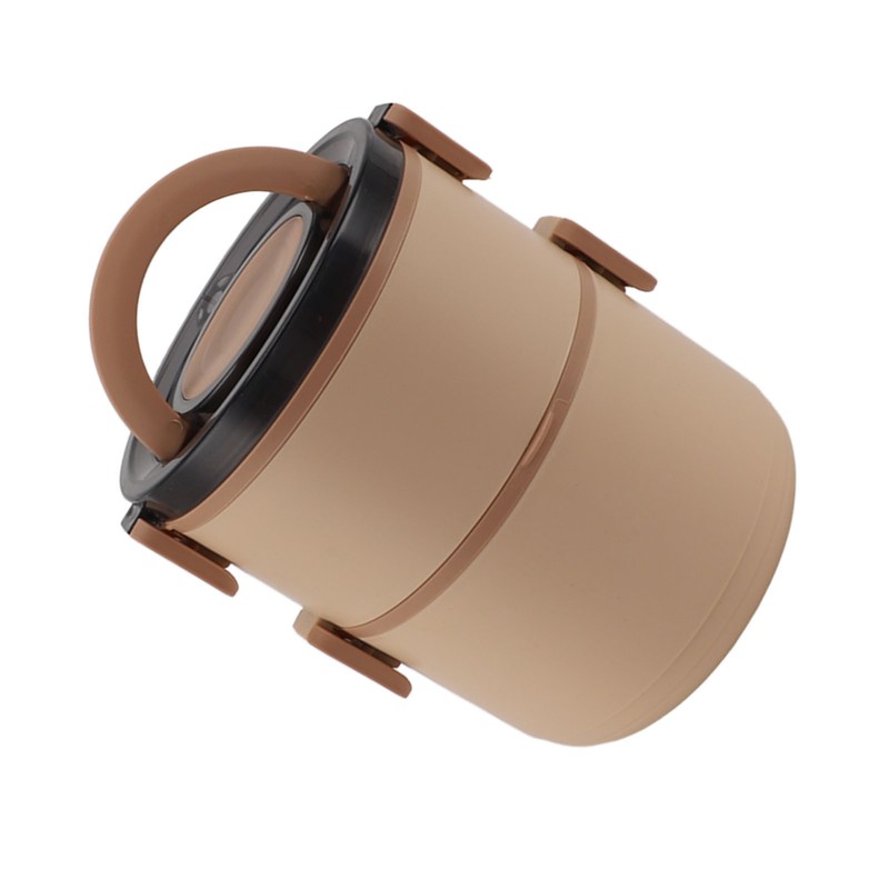 Stainless Steel Lunch Container Round Shape Lightweight Insulation Compact Lunch