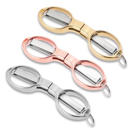 3 Pcs Folding Scissors - Portable Mini Scissors for Fishing, Badge Reel, Travel & Home Office Safety