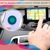 Weewooday 18 Pcs Magnetic Phone Plates Car Metal Plate Mandala