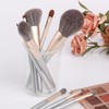 Natural Hair Make Up Brush Set Professional, Grey Squirrel Hair
