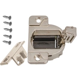 Blum 33.3600 110 Degree Compact 33 Hinge Cup with 1 1/2 Overlay mounting Plate (Part# 130.1150.02) Pack of 2 Sets