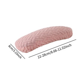 Ｂｅｓｇａ 1 Pair Office Chair Armrest Covers Desk Chair Arm Pad Covers Gaming Chair Removable Stretchable Armchair Arm Rest Covers, Pink