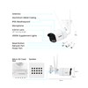 ZOSI AuroraLux 4K WLAN Outdoor Surveillance Camera, 8MP 2.4/5GHz WiFi