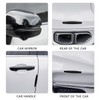 4 Car Door Side Protectors, 4 Car Handle Anti-Collision Strips,