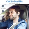 Conambo Bluetooth Headset 5.2 with CVC8.0 Dual Mic Noise Cancelling