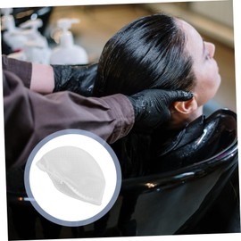Gogogmee Haarfärbekappe aus Silikon Kappe zum Hervorheben der Haare Cap-Highlights zu Hause Haarfärbemittel Kappe zum Hervorheben von Haaren Haarkappe für Highlights Kieselgel Weiß