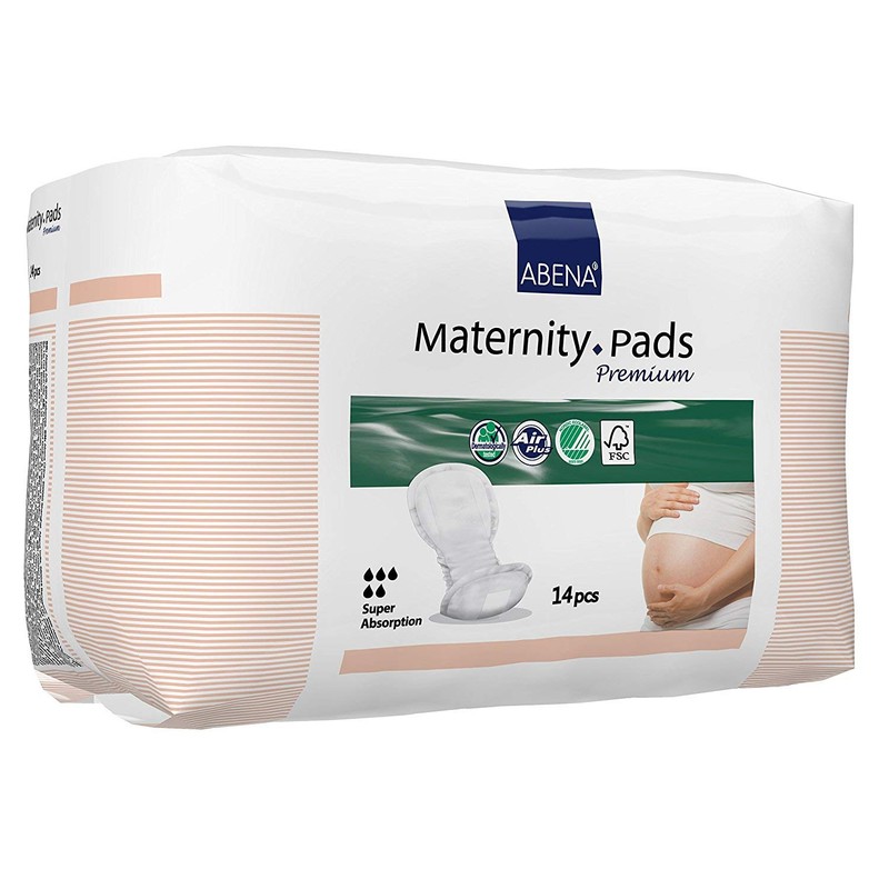 ABENA Abena Premium Maternity Pads, 14-Piece | 2 Packs