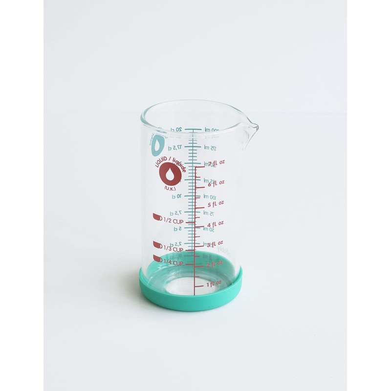 MESSBECHER MIT SILIKONBODEN 200 m