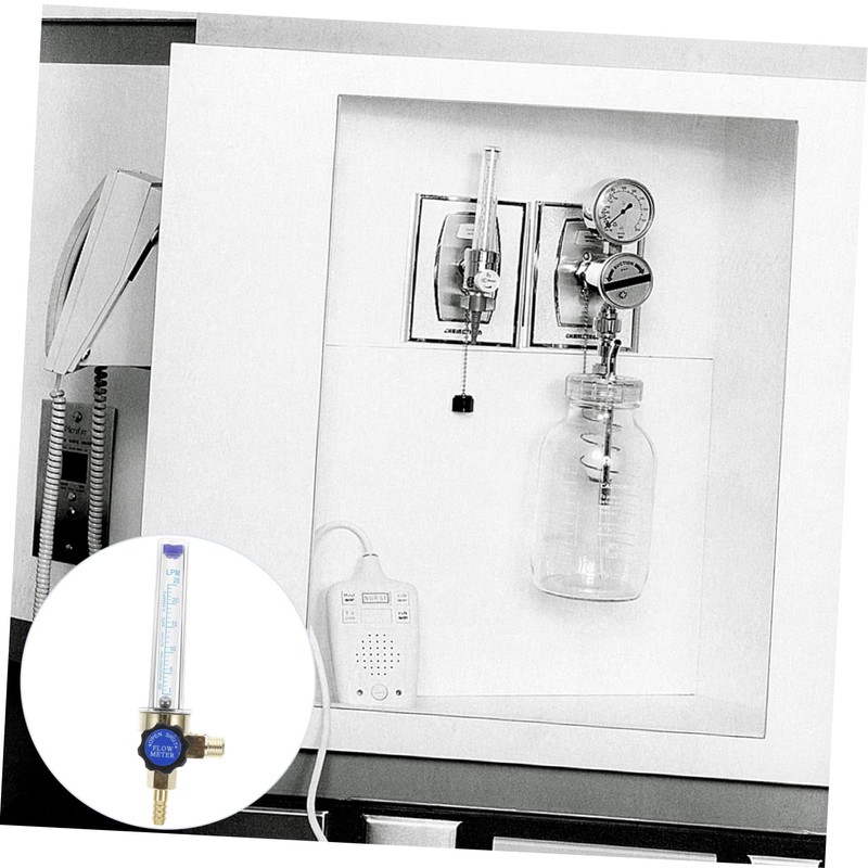 CHILDWEET Gas Flow Indicator Argon Regulator for Measurement Durable Reliable