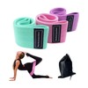 TPZORJX Fitness Bands Fabric Set of 3, Resistance Bands for