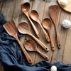 11-Piece Premium Teak Wood Utensil Set with Holder - Durable