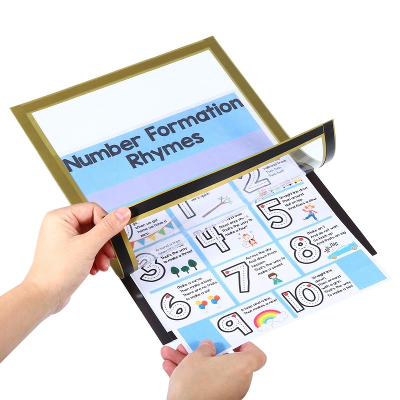 Magnetic Sign Holder, PATIKIL 10 Pack 8.5 x 11 Magnetic