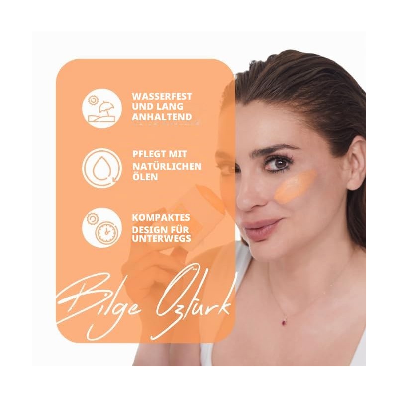 BILGE OZTURK Coloured Sun Protection Pen, SPF 50+ UVA/UVB Protection,