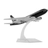BluWinds 1/400 New Zealand777 Black Airplane Model Diecast Airplanes Model