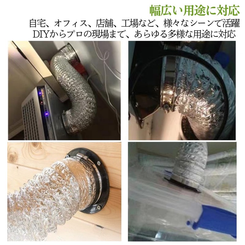 I'm so happy Duct Connector 5.9 inches (150 mm) Straight