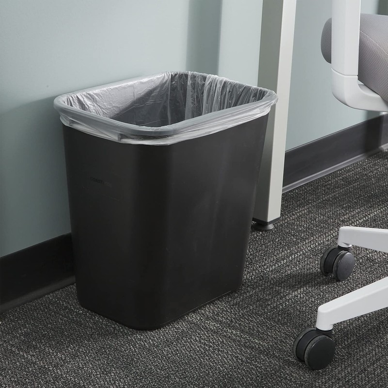 Brighton Professional Wastebasket, Black, 7 gal. by Staples