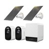 xmartO 4MP QHD WiFi6 Dual-Band Wireless Solar-Powered Indoor & Outdoor