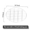 Enamel Roaster Pan With Lid and Rack Set 13"19"Granite Roasting