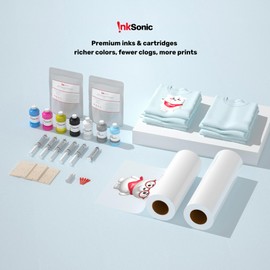 InkSonic DTF Transfer Powder 35.28oz (1KG) – TPU Powder, Premium Hot Melt Powder for DTF Printing, Excellent Ink Compatibility, Fine Powder for T-Shirt & Fabric Printing