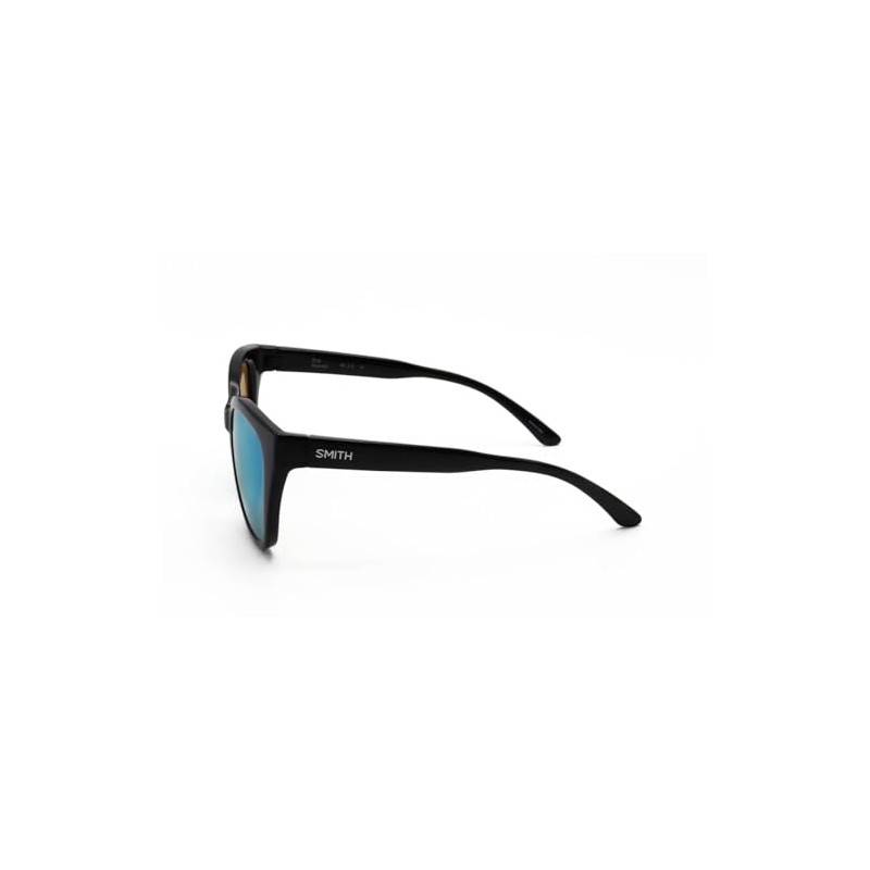 Smith Era Sunglasses, Black/chromapop Polarized Opal Mirror, one Size