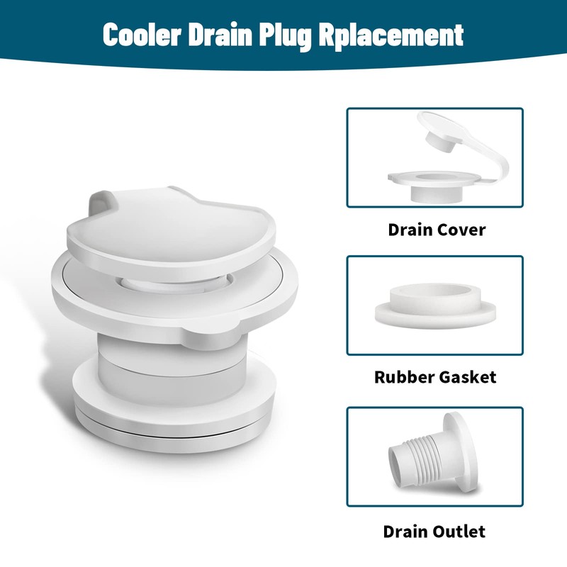 Cooler Drain Plug Replacement for Coleman Cooler Standard Drain Plug