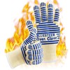 Oven Gloves, Heat Resistant 540 Degrees Grilling Gloves, Hot Surface